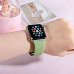 Personalizado Grabado Bailarina Silicona Reloj Correa para Apple Fitbit Samsung con Nombre Cumpleaños Aniversario Regalo para los amantes del Ballet H