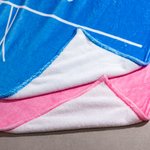 Couverture Polaire Multicolore Personnalisée 1-12 Fleurs de Naissance et Prénoms Cadeau d'Anniversaire de Fête des Mères pour Maman Grand-mère