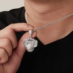 Spersonalizowany naszyjnik do koszykówki z wygrawerowanym imieniem Prezent urodzinowy dla trenera miłośników koszykówki