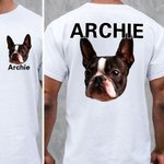 Personalisierte Ölgemälde Haustier Porträt Foto T-Shirt Sweatshirt mit Namen Multicolor verfügbar Geburtstagsgeschenk für Tierliebhaber Besitzer