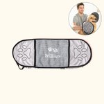 Toalla de baño personalizada para mascotas con nombre bordado y huella de pata Regalo de microfibra superabsorbente para dueño amante de mascotas