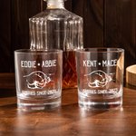 Bicchiere da whisky da 10 once con testo Regalo di compleanno per la festa del papà e del bambino per il nonno amante dei liquori