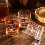 Bicchiere da whisky da 10 once con testo Regalo di compleanno per la festa del papà e del bambino per il nonno amante dei liquori