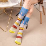 Personalised Colourful Cake Candle Holy I’m Magnetic Hand-holding Socks with Number Birthday Party Gift for Friend Family