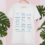 T-shirt Adulte et Enfant Personnalisé avec Texte et Noeud Papillon Cadeau Religieux Anniversaire pour Elle