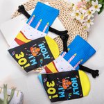 Personalised Colourful Cake Candle Holy I’m Magnetic Hand-holding Socks with Number Birthday Party Gift for Friend Family