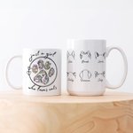 Mug personnalisé en céramique avec 1-6 noms d'animaux Cadeau d'anniversaire pour l'amoureux des animaux de compagnie