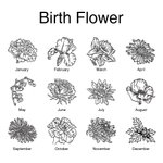 Personalizzato in pelle di grande capacità impermeabile nascita fiore trucco borsa cosmetica con nome damigella d'onore festa della mamma regalo di compleanno per lei