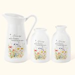 Personalizzato Se la mamma Nana fosse Fowers sceglierei te Fiore Vaso di ceramica Decorazione per la casa Regalo per la festa della mamma Nonna