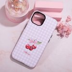 Coquette Personalizada Rosa Cintas Pajarita Patrón TPU Funda de teléfono para iPhone con nombre Regalo de cumpleaños para ella