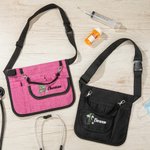 Personlig bærbar stetoskop fødselsblomst navn sykepleier oppbevaringsveske midje med tapeholder medisinsk utdannet gave