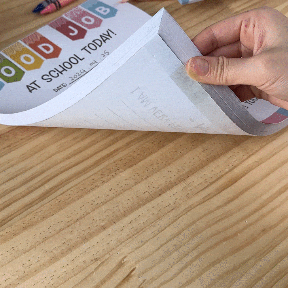 Bloc-Notes Coloré Personnalisé avec Titre et Nom Cadeau Remerciement Fête des Enseigants pour Enseignant