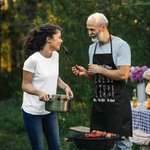 Gepersonaliseerd The GrillFather Waterdicht Schort met 1-14 Kindernamen Vaderdag Cadeau voor Papa Opa Kookliefhebber