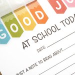 Bloc-Notes Coloré Personnalisé avec Titre et Nom Cadeau Remerciement Fête des Enseigants pour Enseignant