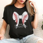 T-shirt 100% Coton Enfant Adulte Personnalisé avec Nom Noeud de Papillon en Balles des Sports Cadeau d'Anniversaire pour Amoureux du Sport Famille