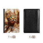 Personalized Watercolour Photo Pet Portrait Passport Cover with Name Birthday Travel Gift for Pet Lover