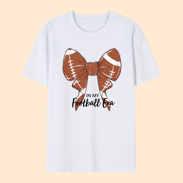 T-shirt 100% Coton Enfant Adulte Personnalisé avec Nom Noeud de Papillon en Balles des Sports Cadeau d'Anniversaire pour Amoureux du Sport Famille