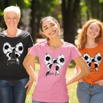 T-shirt 100% Coton Enfant Adulte Personnalisé avec Nom Noeud de Papillon en Balles des Sports Cadeau d'Anniversaire pour Amoureux du Sport Famille