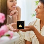 Collana personalizzata di famiglia con orsetti, cuore d'amore e nomi incisi Festa della mamma Regalo per la festa del papà per i genitori e i nonni