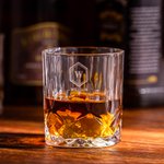 Verre à Whiskey 210ml Personnalisé avec Nom Tumbler de Qualité Alimentaire Cadeau d'Anniversaire la Fête des Pères pour Homme