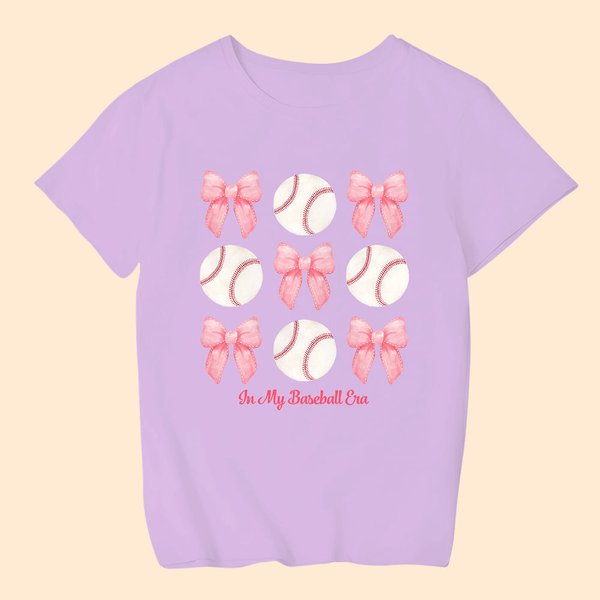 Personalisierte Coquette Bogen Fußball Basketball Sport Kind T-shirt mit Namen Geburtstag Kindertag Geschenk für Kinder