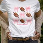 Coqueta Personalizada Lazo Fútbol Baloncesto Deporte Niño Camiseta con Nombre Cumpleaños Día del Niño Regalo para Niños