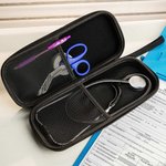Gepersonaliseerde Geboorte Bloem EVA Stethoscoop Draagtas met Mesh Pocket en Naam Afstuderen Waardering Gift voor Verpleegkundige Medische Student