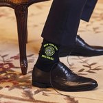 Personalized Fire Department Logo 100% Cotton Breathable Mid-calf Men's Socks with City and Name Birthday Graduation Gift for Firefighter