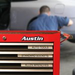 Gepersonaliseerde 3D Naam Toolbox Magnet Workshop DIY Accessoire Vaderdag Gift voor Papa Opa Monteur