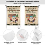 Bandiera da giardino personalizzata per coppia: 
