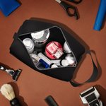 Personalised Large Capacity Toiletry Travel Bag with 1-12 Kid Names and Text Father's Day Gift For Men