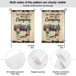 Personalised Life is Better When You're Camping Garden Flag Gift for Camping Couple
