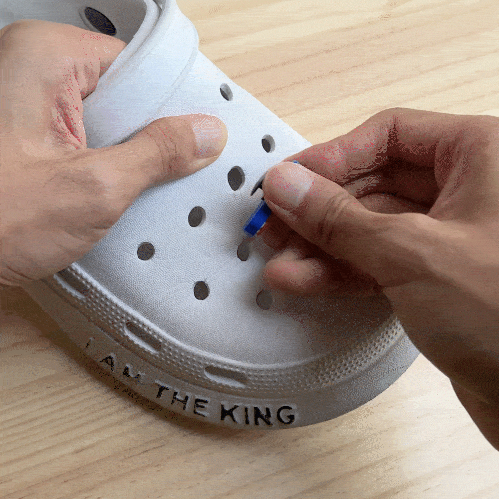 Personalised 3D Player Number Clog Charm Shoe Accessories Birthday Gift for Sport Lover