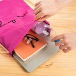 Borsa a tracolla personalizzata multicolore con iniziali e nome Regalo per il ritorno a scuola per i bambini