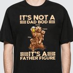 Personalizada No es un cuerpo de papá es una figura paterna Camiseta Sudadera con Cerveza Papá Oso y Bebé Osito Divertido Cumpleaños Día del Padre Reg