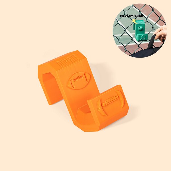 Personalizado Multicolor Pickleball Bola de Béisbol Bolsa Gancho Valla Colgante con Nombre Impresión 3D Accesorios Deportivos Regalo para Amante del Juego de Pelota