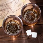 Personalisiertes Faustgruß 295ml Whisky Glas mit 1-8 Kinder Namen Fist Bump Laser Gravur Vatertag Geburtstag Geschenk für Herren