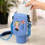 Portabotellas de agua de mariposa personalizado con bolsa extraíble para vaso Stanley de 40 oz Regalo de cumpleaños para la mejor madre