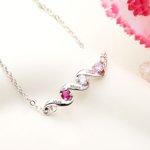 Bracelet Personnalisé avec 1-6 Pierres de Naissances et Noms Gravés Cadeau Noël Anniversaire pour Maman Grand-Mère Famille