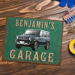 Henkilökohtainen Retro Car Photo Metal merkki teksti Garage Workshop koristelu Isänpäivä lahja auton ystäville