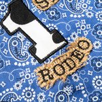 Personalizado 1er Cumpleaños Rodeo Cowboy Baby Burlap Bandana Bib with Name Baby Shower Birthday Party Gift for Baby