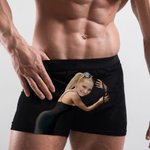 Boxers personalizados para hombre con cara graciosa y foto Regalos de San Valentín Aniversario para hombre