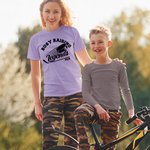 Camiseta personalizada de hockey sobre hielo 100% algodón con número Cumpleaños Aniversario Regalo para mamá de hockey sobre hielo