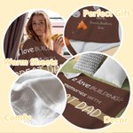 Personalized We Love Building Memories Blanket with Hammer Footprint Father's Day Birthday Gift for Dad Grandpa