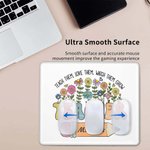 Personalisierte Teach Them Love Them Watch Them Grow Wildflower Pencil Mouse Pad mit Namen zurück zu Schule Wertschätzung Geschenk für Lehrer
