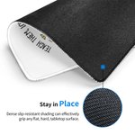 Personalisierte Teach Them Love Them Watch Them Grow Wildflower Pencil Mouse Pad mit Namen zurück zu Schule Wertschätzung Geschenk für Lehrer