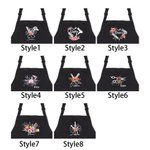 Personalized Flower Hair Cut Tool Design Waterproof Salon Apron with Name and 2 Pockets Graduation Birthday Gift for Hairstylist