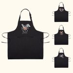 Personalized Flower Hair Cut Tool Design Waterproof Salon Apron with Name and 2 Pockets Graduation Birthday Gift for Hairstylist