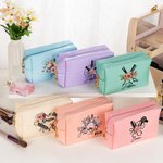 Trousse de toilette personnalisée en cuir PU avec nom pour coiffeur Cadeau d'anniversaire pour coiffeur