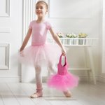 Sac Fourre-tout de Tutu Personnalisé avec Nom Cadeau d'Anniversaire pour les Amoureux de la Danse Classique Ballerine